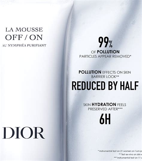 dior la mousse on/off